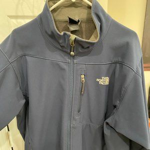 North Face Zip Up Lightweight Jacket - Blue - Size XL